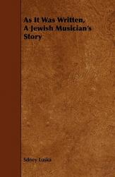 【预售】As It Was Written, a Jewish Musician’s Story