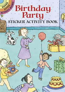 【预售】Birthday Party Sticker Activity Book