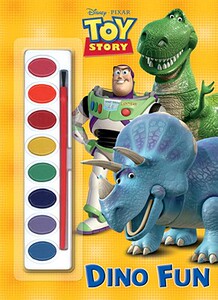【预售】Dino Fun [With Paint Brush and Paint]