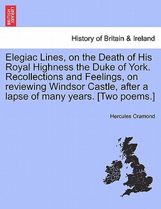 【预售】Elegiac Lines, on the Death of His Royal Highness