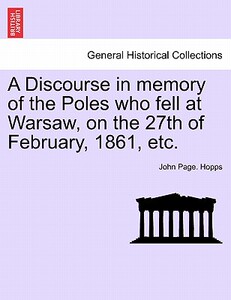 【预售】A Discourse in Memory of the Poles Who Fell at