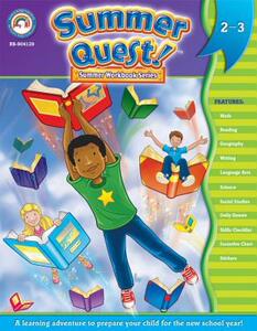【预售】Summer Quest, Grades 2 - 3