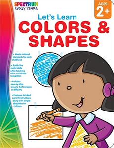 【预售】Let’s Learn Colors & Shapes, Grades Toddler - Pk