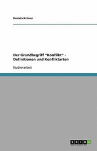 【预售】Der Grundbegriff "Konflikt" - Definitionen Und