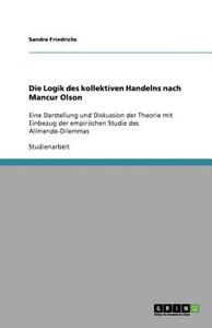 【预售】Die Logik Des Kollektiven Handelns Nach Mancur