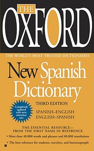 【预售】The Oxford New Spanish Dictionary:
