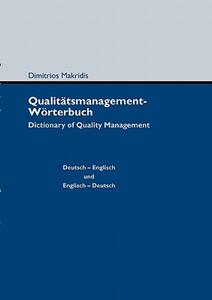 【预售】Qualit Tsmanagement-W Rterbuch