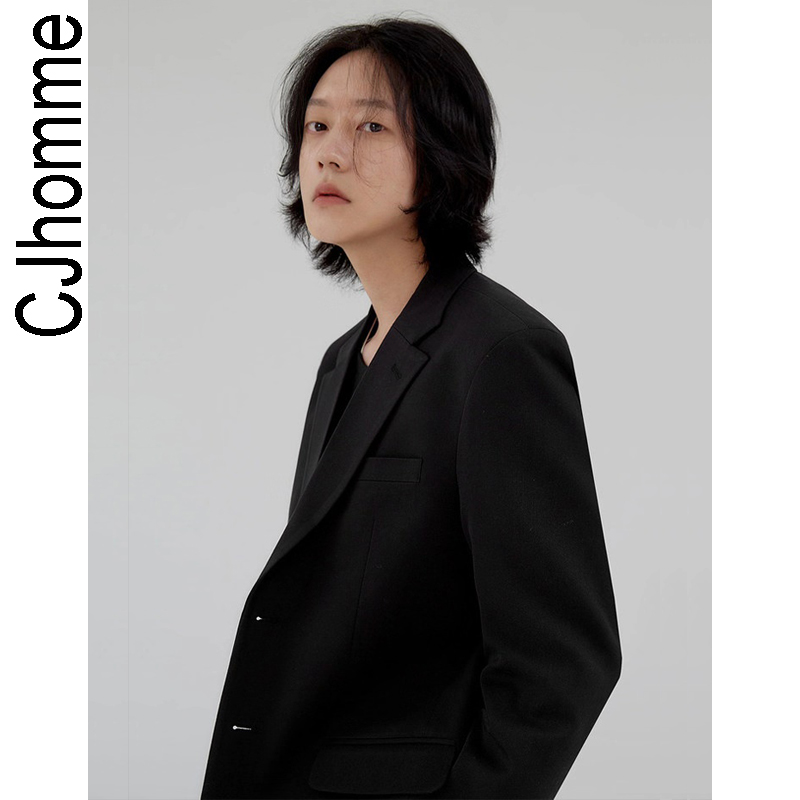 CJHOMME 2019 New nam Loose Casual Suit áo khoác Hàn Quốc phiên bản của 100-mặc phù hợp với thủy triều phổ biến của nam giới