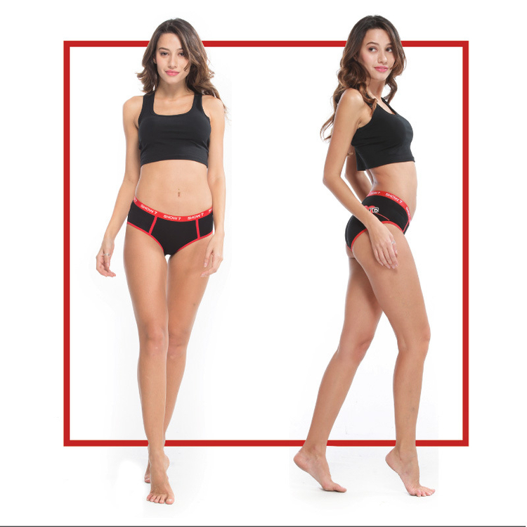 Vài đồ lót sợi tre nam boxer của phụ nữ tam giác sexy phù hợp với dễ thương Valentine món quà Ngày hộp quà tặng quần lót nam cotton thun lạnh