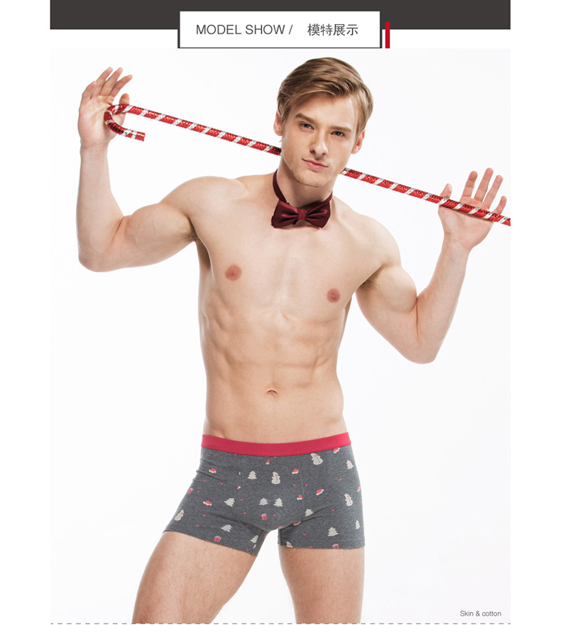 2 cặp đôi mô hình đồ lót dễ thương cotton sáng tạo nam boxer nữ tam giác cá tính cotton cặp đồ lót đồ lót đôi giá rẻ