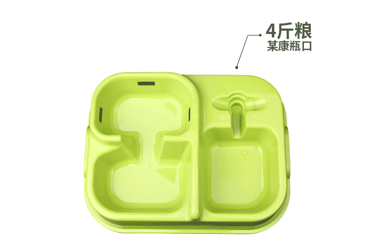 Pet dog tự động nước uống feeder mèo thực phẩm bát uống nước Teddy bear Tha Mồi Vàng pet dog nhu yếu phẩm hàng ngày 	khay inox đựng thức ăn cho chó	