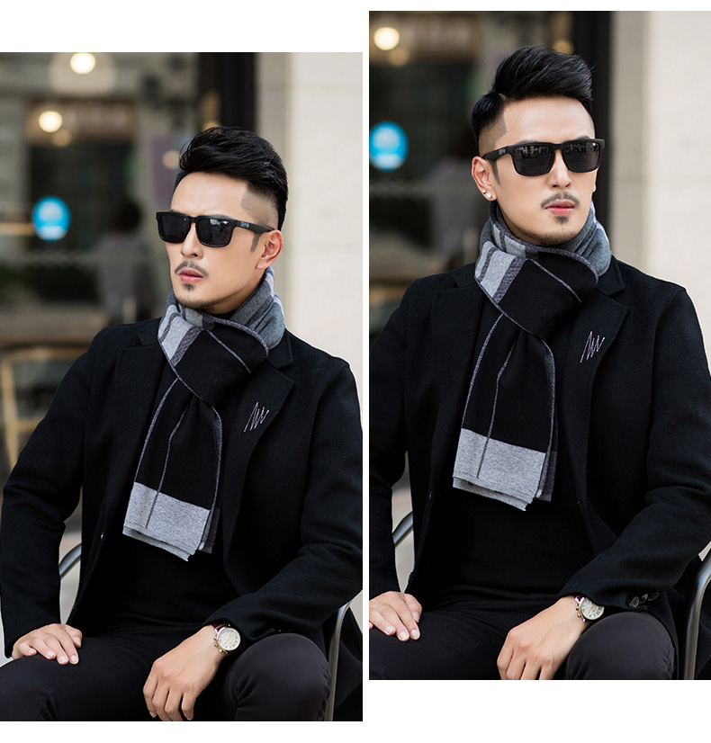 Echarpe pour homme en Laine - Ref 3161308 Image 14