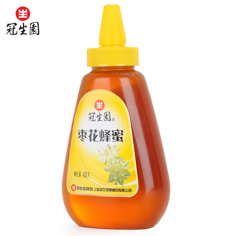 包邮 冠生园  428g枣花蜂蜜 农家自产原材