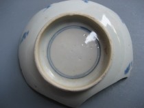 Ming Dynasty Wanli blue and white bowl with baby play pattern