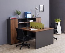 Hangzhou office furniture staff desk double desk financial desk 2 4 screen computer desk card seat work place