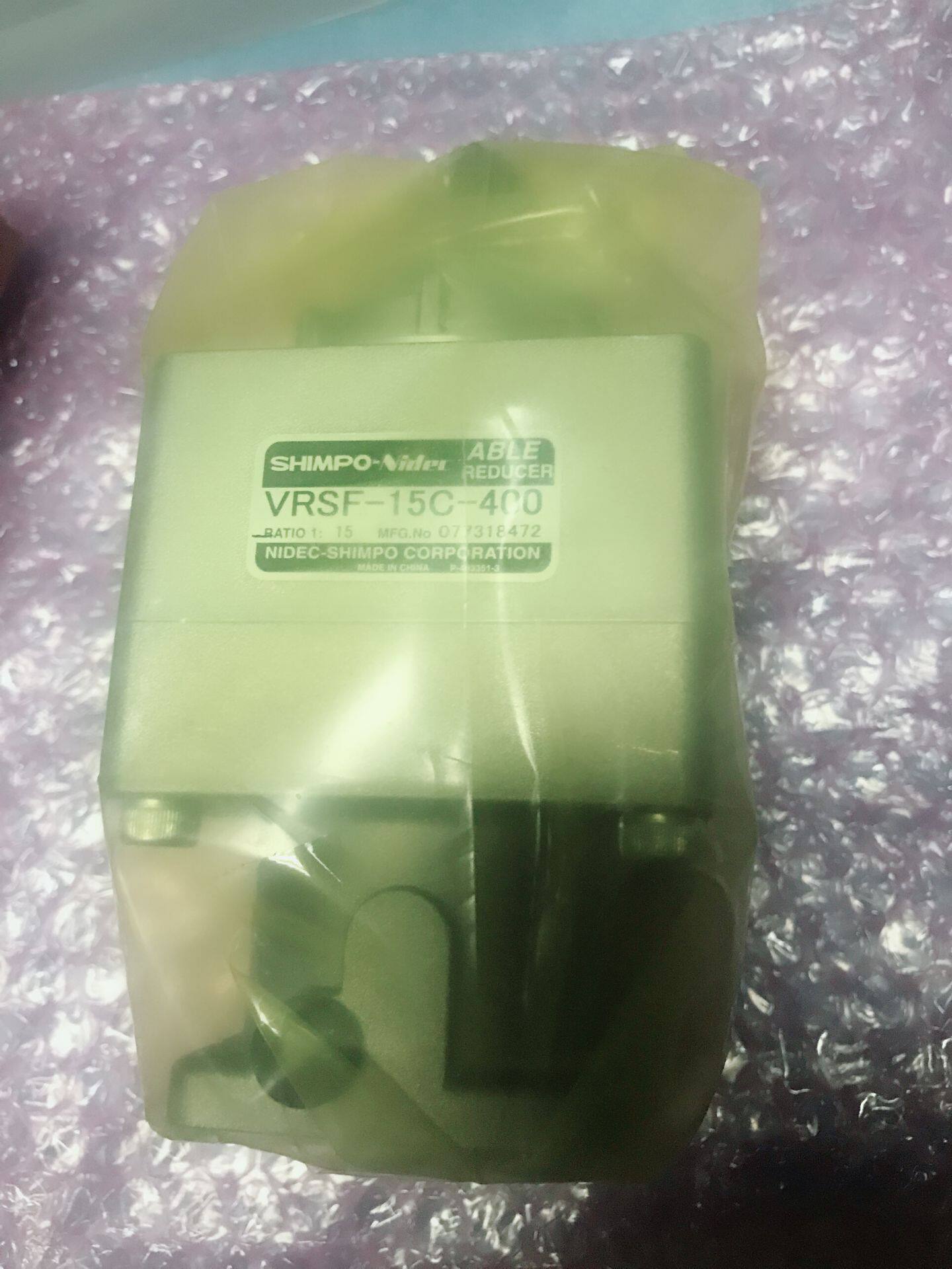 The robotic gearbox VRSF - 15C - 400 is new