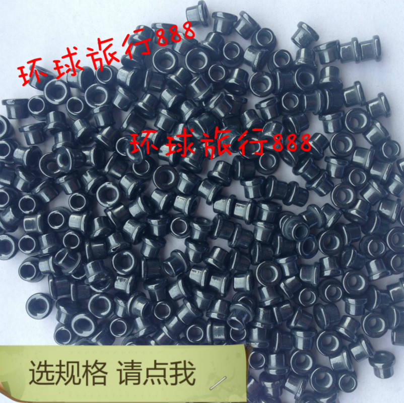 Textile ceramics 6*6*3 outer diameter 6MM height 6MM inner diameter 3MM threading porcelain eye titanium oxide