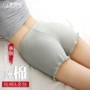 Quần dài tròn an toàn chống rung nữ mùa hè quần short cotton cơ sở mặc rộng ba điểm bảo hiểm quần mỏng phần kích thước lớn - Quần short đồ công sở nữ