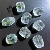 Призрачные бусины ручной работы, кварц, аксессуар, простой и элегантный дизайн