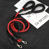 Pet leash dog rope no hands medium dog large dog husky Golden Labrador dog chain