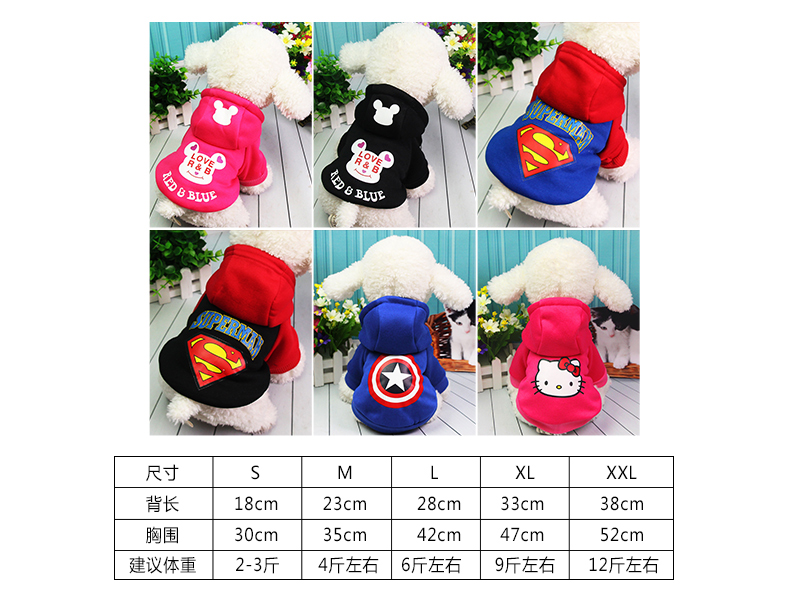 Quần áo chó quần áo mùa thu và mùa đông gấu Teddy Xiong Bomei luật chiến đấu mèo con chó nhỏ chó con chó con áo len vật nuôi - Quần áo & phụ kiện thú cưng áo phao cho chó