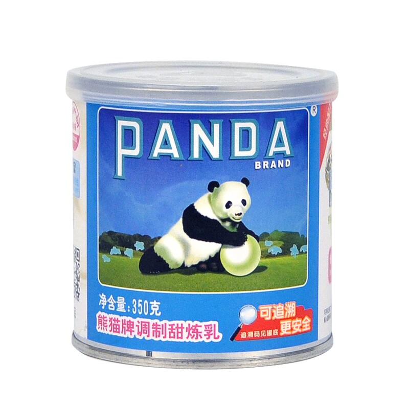 Panda Modulation Sweet Condensed Milk 350g Grams Of Rag Bread With Coffee Condensed Milk Cake Egg Tart Coffee Milk Tea Baking