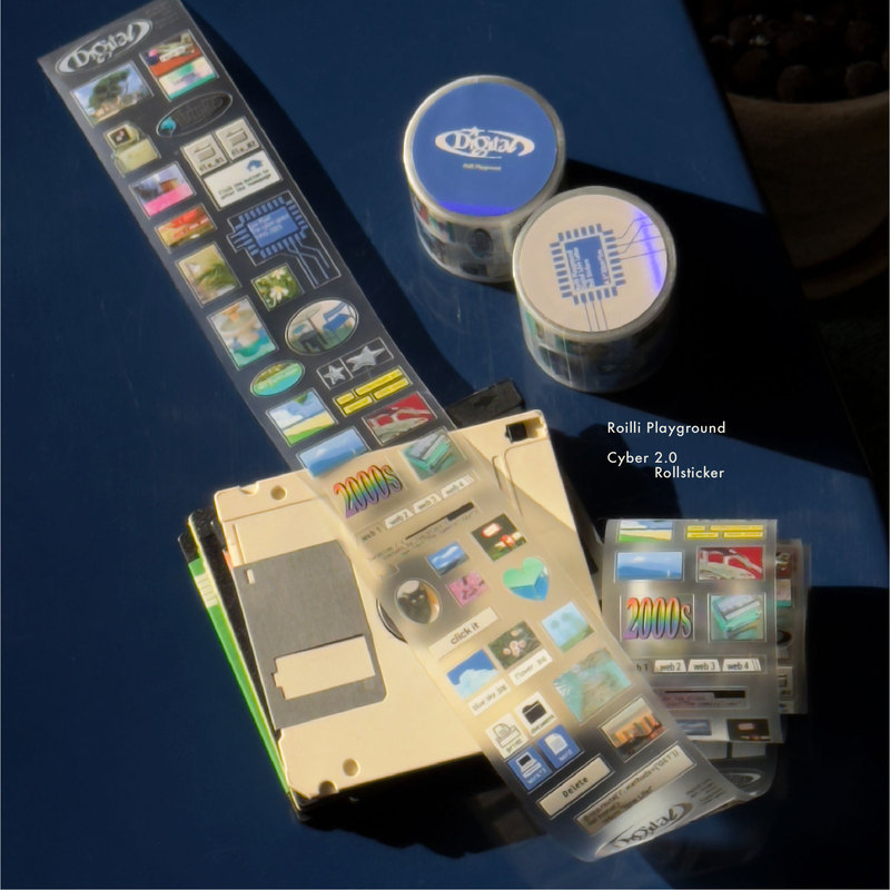 Roilli Cyber 2.0 Dumb Film Pet Die-Cut Tape