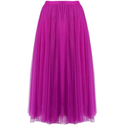 Модная классическая летняя длинная юбка, городской стиль, средней длины