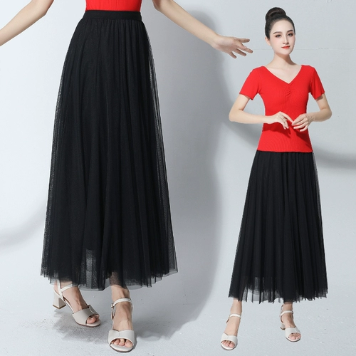 Модная классическая летняя длинная юбка, городской стиль, средней длины