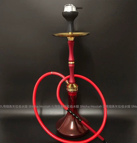 Арабский большой металлический стеклянный кальян, полный комплект