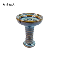 Мраморный мезопористый керамический табачный горшок