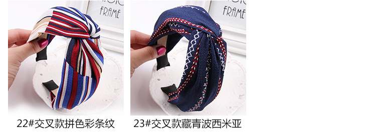 Accessoire coiffure en tissu - Ref 1200381 Image 11