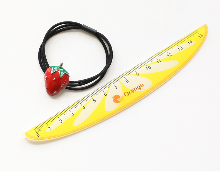 Dễ thương đơn giản trái cây dứa tóc ban nhạc tóc ban nhạc tóc dây tóc vương miện Hàn Quốc nhỏ tươi đầu dây tóc phụ kiện người lớn kẹp tóc sau