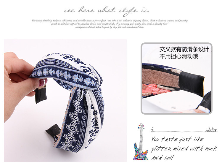 Accessoire coiffure en tissu - Ref 1200381 Image 21