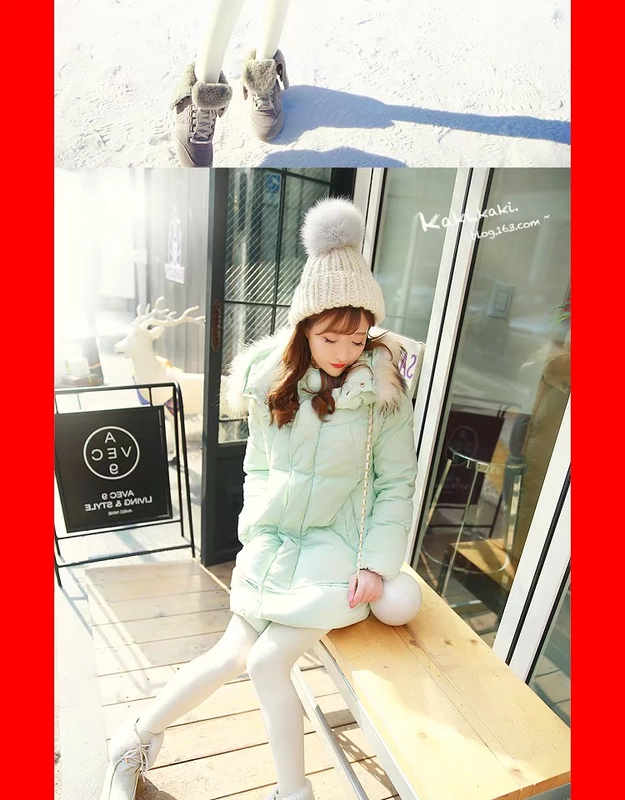 Mùa thu và ngày đông quần trắng cộng với quần legging nhung dày mặc quần học sinh màu trắng vớ vớ người lớn vớ nữ đồ lót nữ