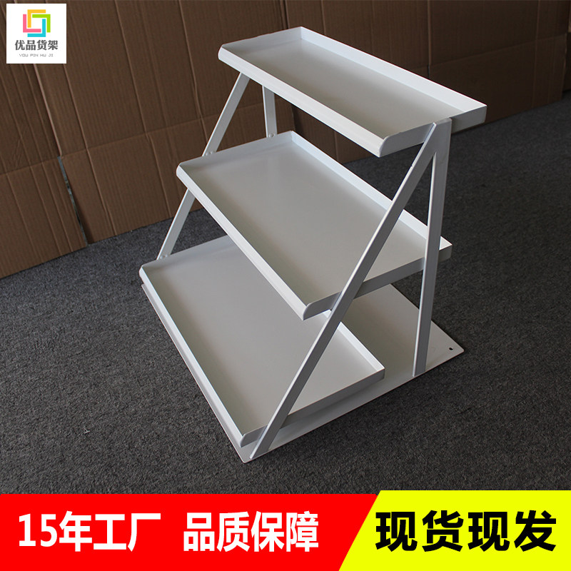 Good shelves supermarket snack store Flow floor display cabinet accessories boutique small shelves