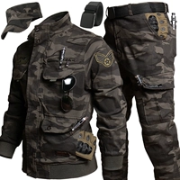 Осенний комплект, шапка, тактический ремень