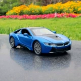 Bmw, warrior, модель автомобиля со светомузыкой, игрушечная машина для мальчиков, масштаб 1:32, подарок на день рождения