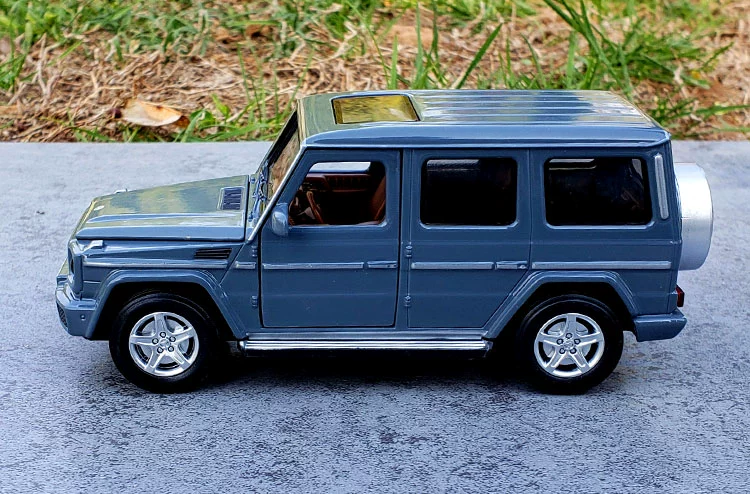 Caipo 1:32 Mercedes-Benz g350D off-road SUV hợp kim mô hình xe mô phỏng ban đầu kim loại mô hình xe đồ chơi trang trí - Chế độ tĩnh