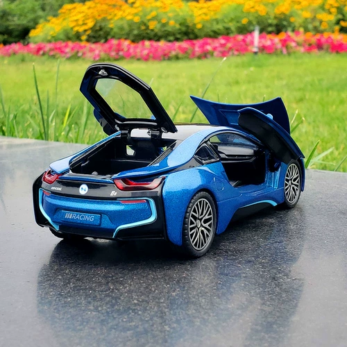 Bmw, warrior, модель автомобиля со светомузыкой, игрушечная машина для мальчиков, масштаб 1:32, подарок на день рождения