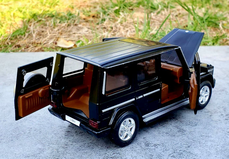 Caipo 1:32 Mercedes-Benz g350D off-road SUV hợp kim mô hình xe mô phỏng ban đầu kim loại mô hình xe đồ chơi trang trí - Chế độ tĩnh