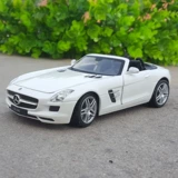 Mercedes Benz, модель автомобиля, кабриолет, гоночный автомобиль, реалистичный легкосплавный автомобиль, масштаб 1:24