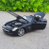 Mercedes Benz, модель автомобиля, кабриолет, гоночный автомобиль, реалистичный легкосплавный автомобиль, масштаб 1:24