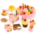 Bộ đồ chơi trẻ em Bộ bé gái Bắc Mỹ Cắt nhà tình yêu DIY Handmade Simulation Mô tả Cắt trái cây đồ chơi bác sĩ cho bé Đồ chơi gia đình