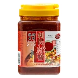 [天津利民蒜蓉辣酱2kg低脂辣椒酱烧烤酱拌饭酱蘸酱商用批发大桶装]