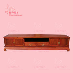 Big Fruit Rosewood Solo Board TV Cabinet Burmese Hualu Poor TV Cabinet Chinese antique living room container storage cabinet