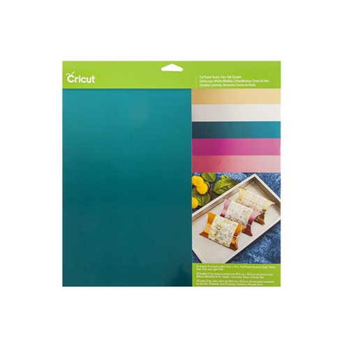 Картон Cricut оригинальный разноцветный с металлическими блестками 30,5*30,5см