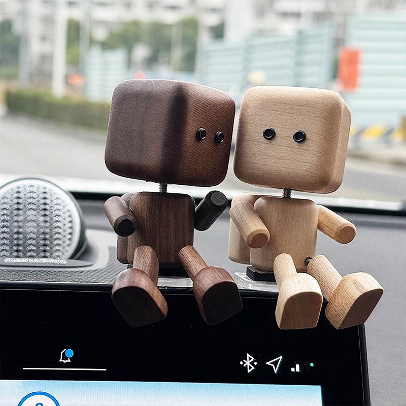 Wobbly Leg Woody Creative Car Air Freshener Ornament Cute Leg-Shaking Figurine Gift Accessory