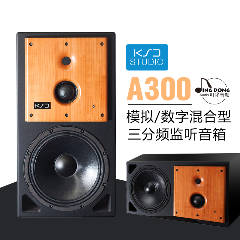 KS Digital KSD A300 analog digital three-frequency reference level recording studio listening to speakers