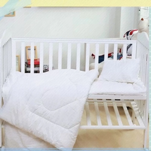 Одеяло для детского сада, детский хлопковый съёмный мультяшный комплект, 3 предмета, постельные принадлежности